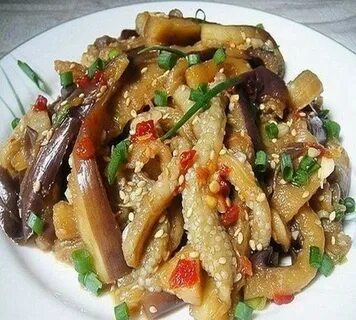 Баклажаны соевый соус кунжут