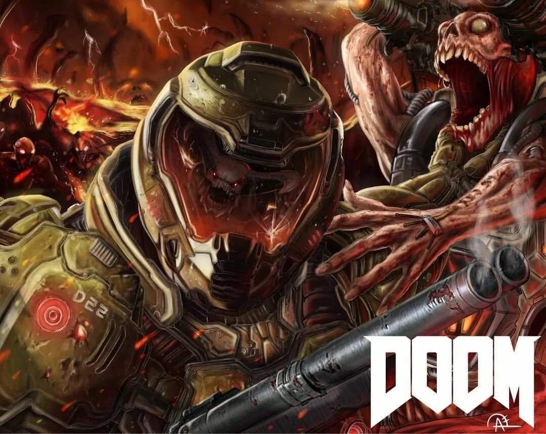 Epic doom. Doom slayer doom 4.