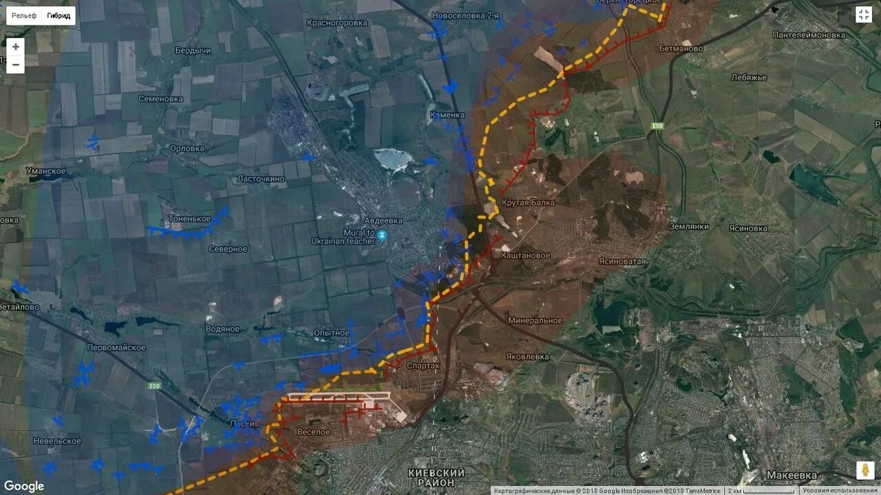 Красногоровка Авдеевка Донецкая. Красногоровка ДНР на карте. Красногоровка карта боевых. Карта ДНР Авдеевка Красногоровка.