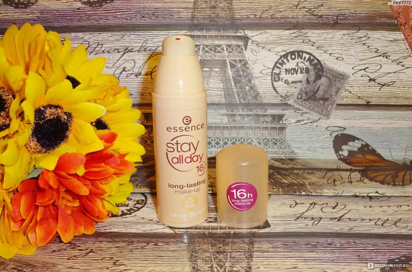 Тональный крем Essence stay all Day long 10 Soft Beige 30 мл.