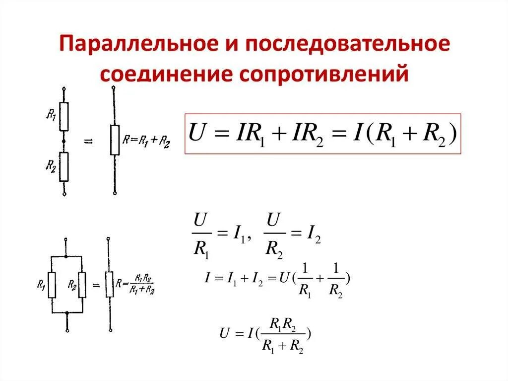 Формула параллельно соединенных резисторов. Последовательно параллельное соединение сопротивлений. Параллельное соединение резисторов сопротивление. Параллельное и последовательное соединение резисторов. Переменные резисторы параллельное соединение.