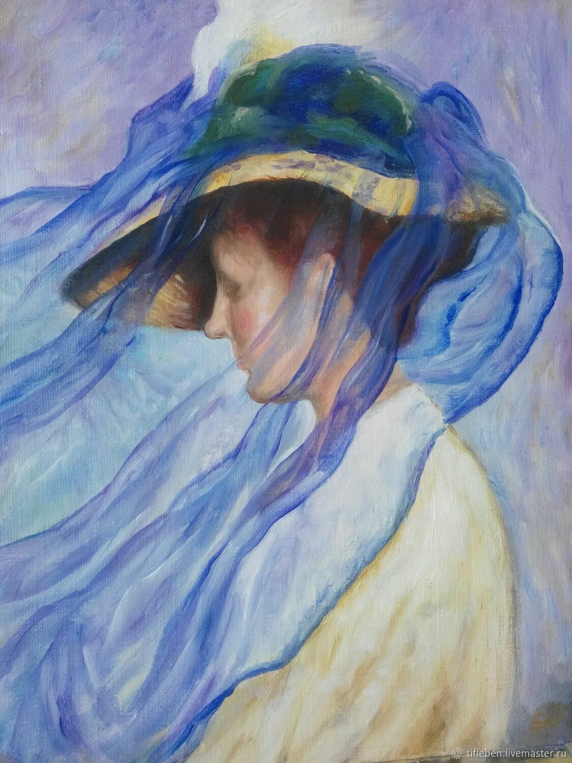 Veil painting. Голубая вуаль Эдмунд Тарбелл. Эдмунд Тарбелл голубая вуаль картина. Вуаль в живописи. Картины с женщинами под вуалью.