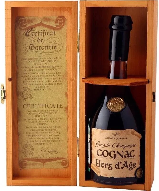 Коньяк Comte Joseph hors d'age Extra. Hors d'age коньяк XO. Cognac grande Champagne hors Extra коньяк. Aged коньяк