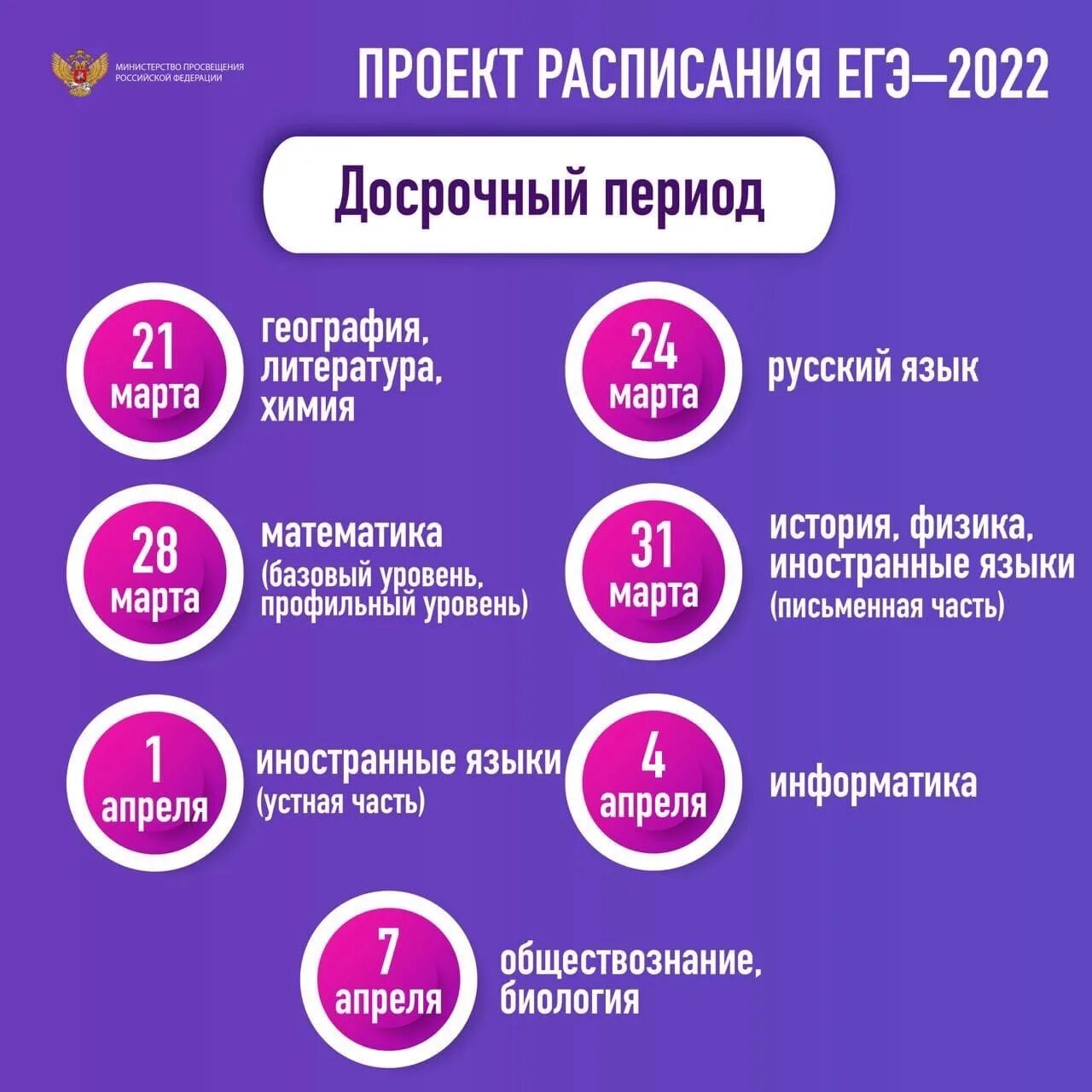 Досрочный егэ русский 2024 тест. Расписание ЕГЭ 2022. Даты проведения ЕГЭ 2022. График ЕГЭ 2022. Расписание экзаменов ЕГЭ 2022.