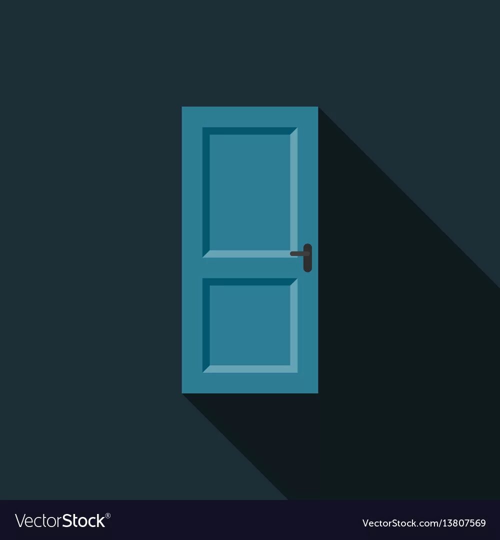 Flat door. Дверь Flat. Дверь вектор. Дверь плоская иллюстрац. Дверь коричневая вектор.