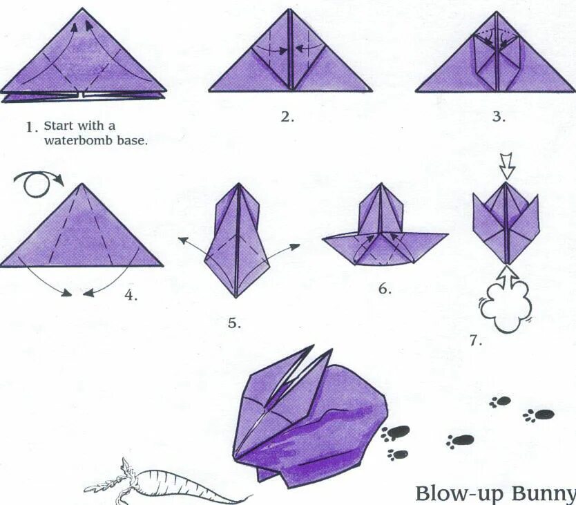Двигающиеся оригами из бумаги. Оригами прыгающий зайчик схема. Прыгающий зайчик оригами из бумаги схемы. Зайчик оригами из бумаги для детей пошаговая инструкция. Оригами кролик попрыгун схема.