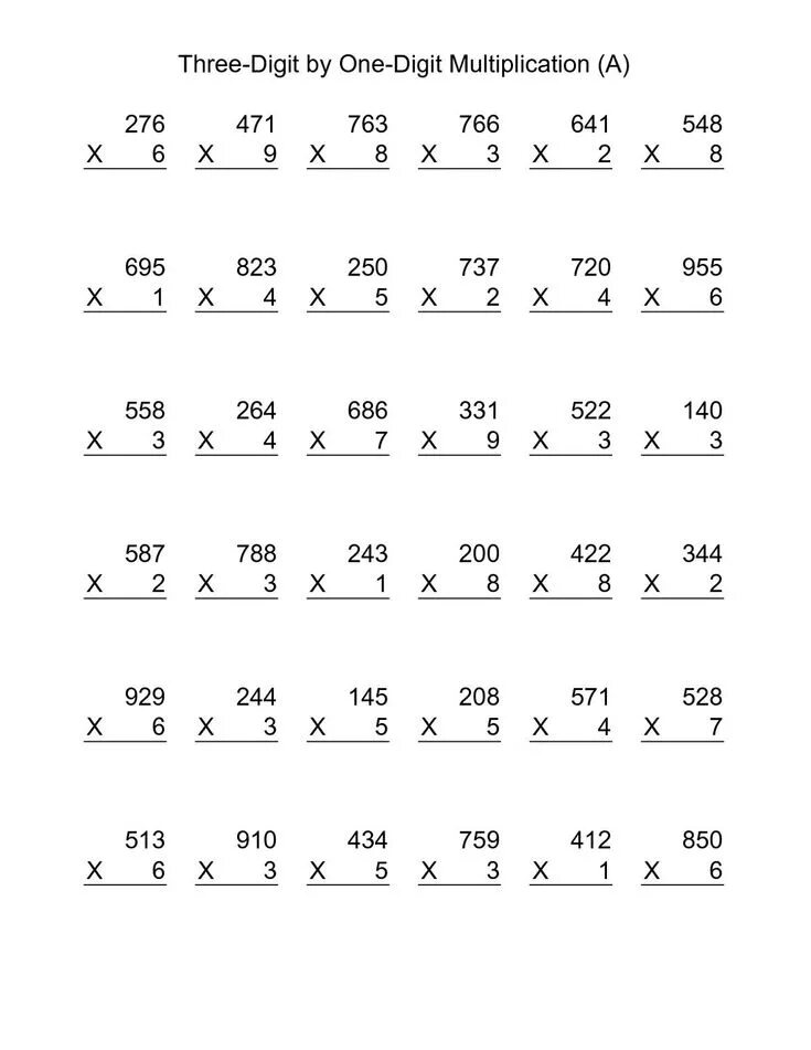 Math worksheet. Math for grade 4. worksheets 4 grade. maths worksheets. multiplication 2 digit by 1 digit.