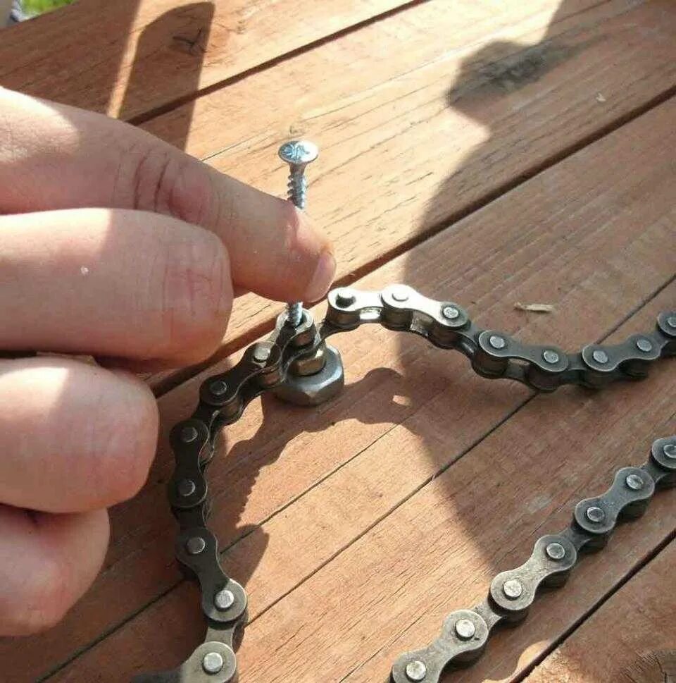 Как сделать цепную