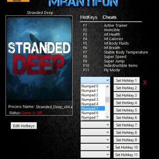 Stranded deep трейнер