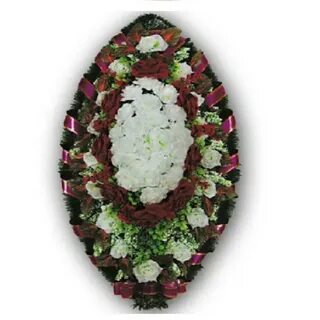 Похоронные венки из искусственных цветов