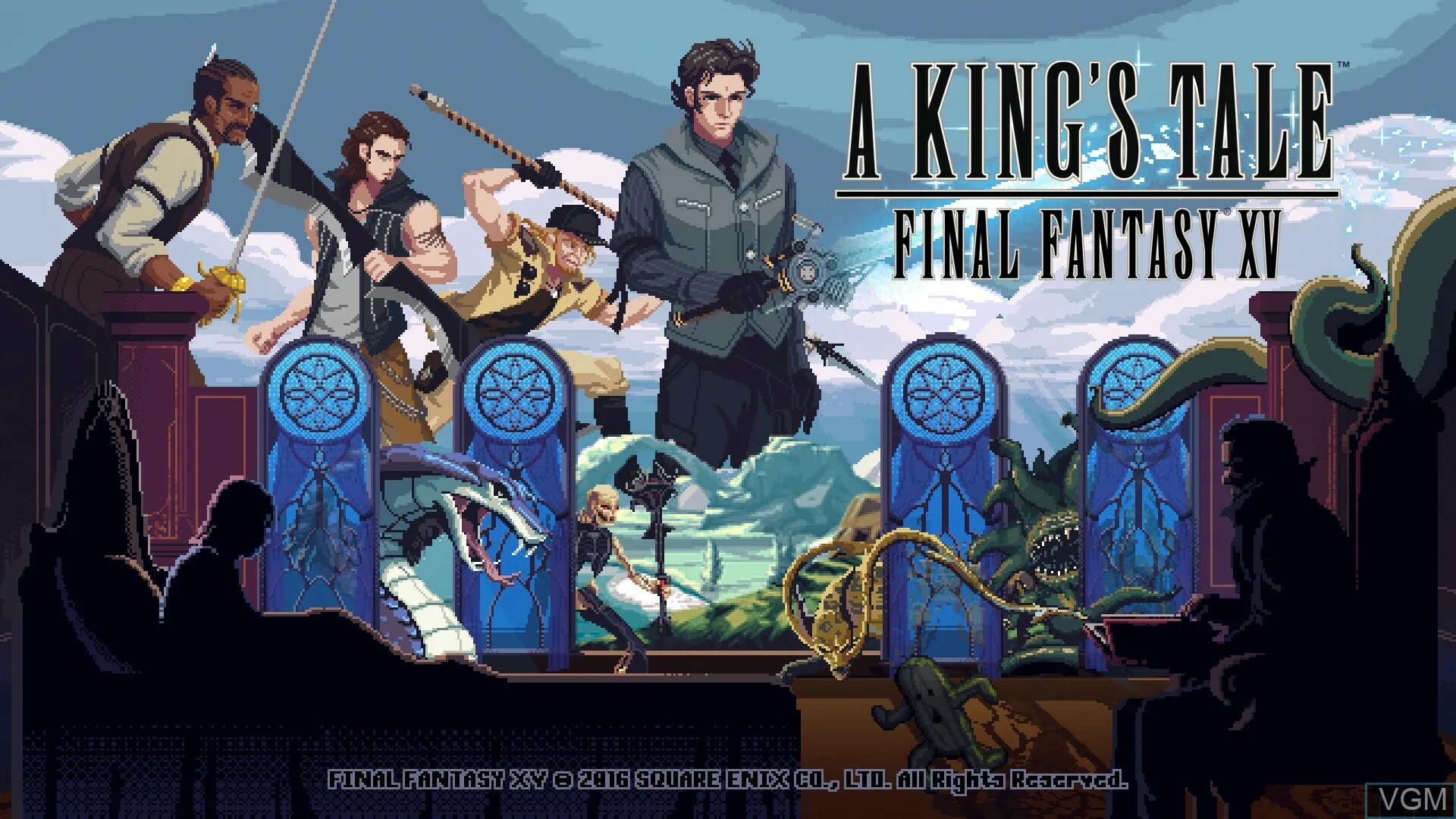 Final tale. A King's Tale: Final Fantasy XV. A King Tale Final Fantasy. A Kings Tale Final Fantasy обложка игры. King’s Tale FF XV.