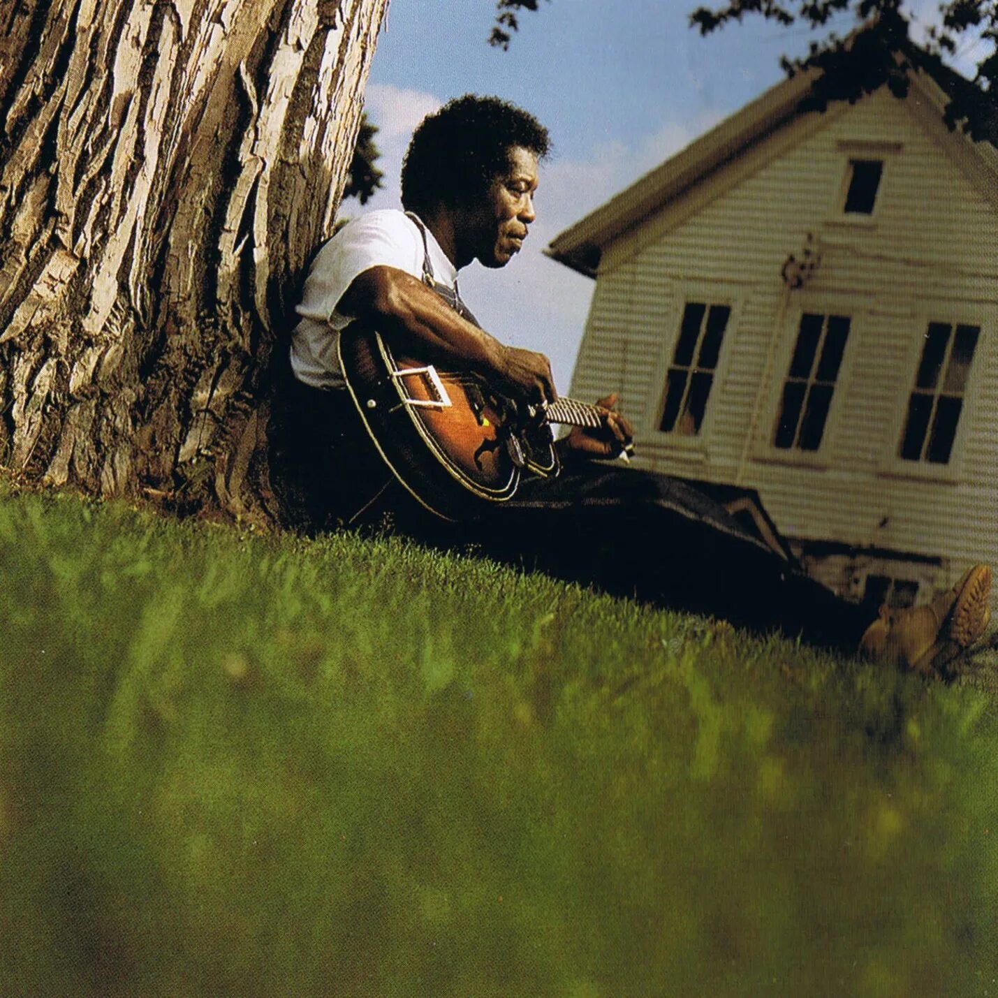 Открытка "секретный туман feels like. Hoochie coochie dance. Feels like rain. Feel down in the dumps. Buddy guy в молодости.