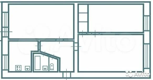 Брежневка 3 х комнатная Bel-Okna.ru
