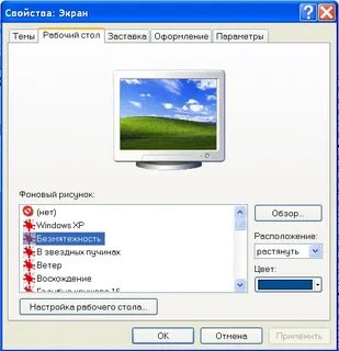 Свойства окна