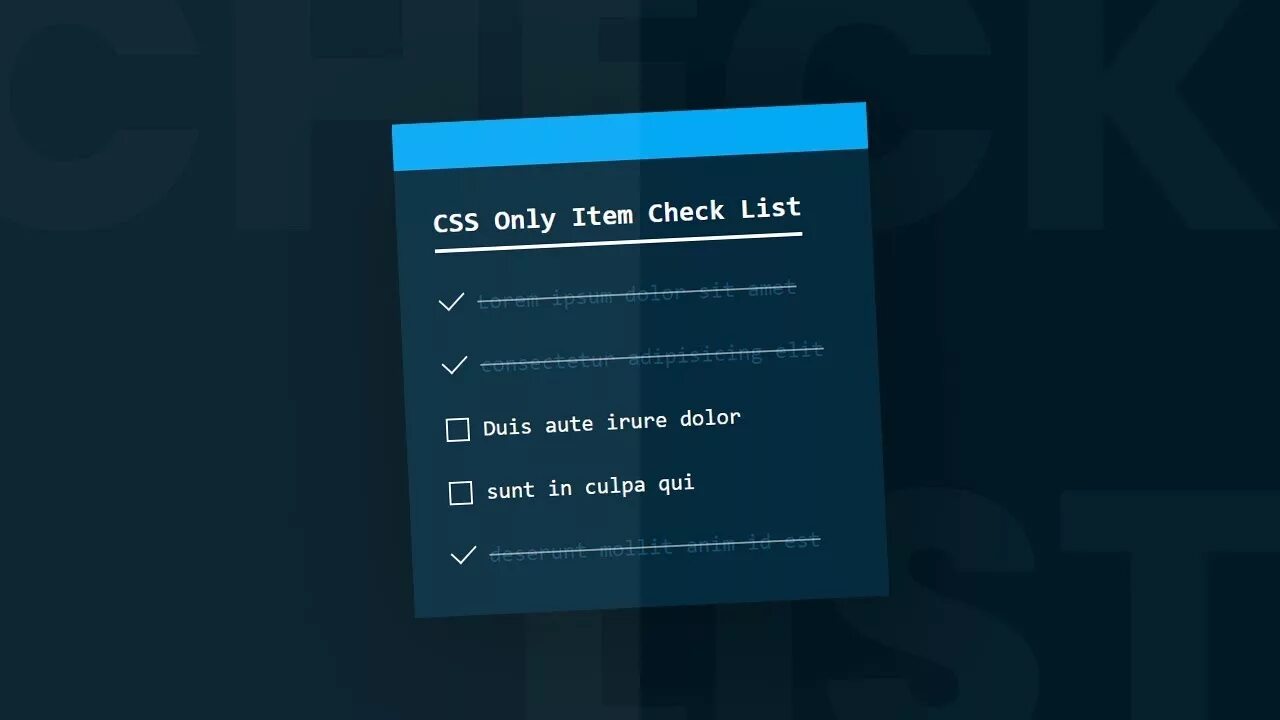 Todo list CSS. Todo list Design. To-do list CSS. Custom list CSS. List div