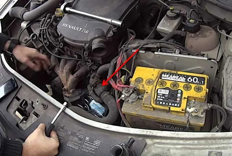 6. Система охлаждения двигателя рено логан 1. Система охлаждения логан 1. 6 8 клапанов. 6.