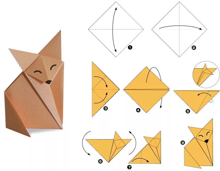 Пошаговое оригами для начинающих. Оригами животных из бумаги пошаговой инструкции для детей. Оригами для 3 класса из бумаги поэтапно. Простые схемы оригами для дошкольников. Схемы оригами животных для детей.