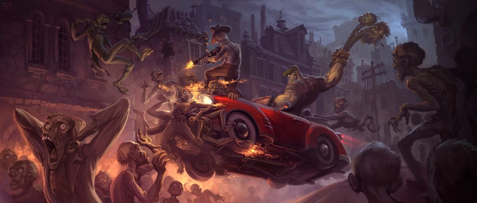 Girl vs zombies