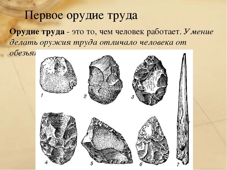 Первые орудия труда древних людей. Древние орудия труда древних людей. 1 Орудие труда первобытного человека. Древнее орудие труда.