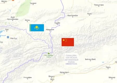Граница китая и кыргызстана