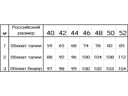 Женский размер лосин