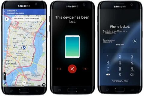 Samsung mobile device