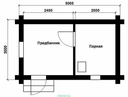 Чертежи предбанников