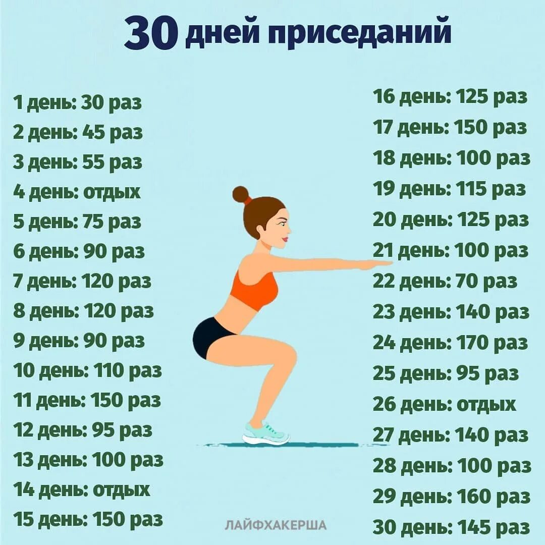 Приседания 30 дней таблица. Приседания 30 дней таблица для девушек для похудения. комплекс приседаний на 30 дней. комплекс приседаний на 30 дней таблица. приседания на месяц таблица 30 дней.