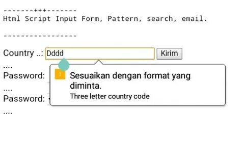 Form input submit