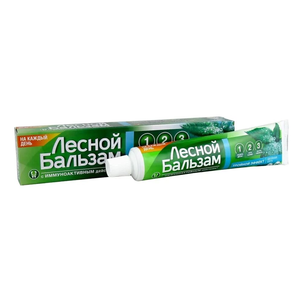 Купить зубную пасту лесная. Зубная паста Лесной бальзам 75 мл двойная мята. Зубная паста "Лесной бальзам" 75 мл тотал комплекс двойная мята/48. Зубная паста Лесной бальзам тройной эффект, 75мл. Лесной бальзам зубная паста тройной эффект двойная мята 75 мл.