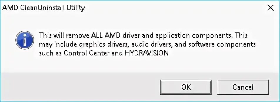 ATI Utilities. Amd uninstall utility