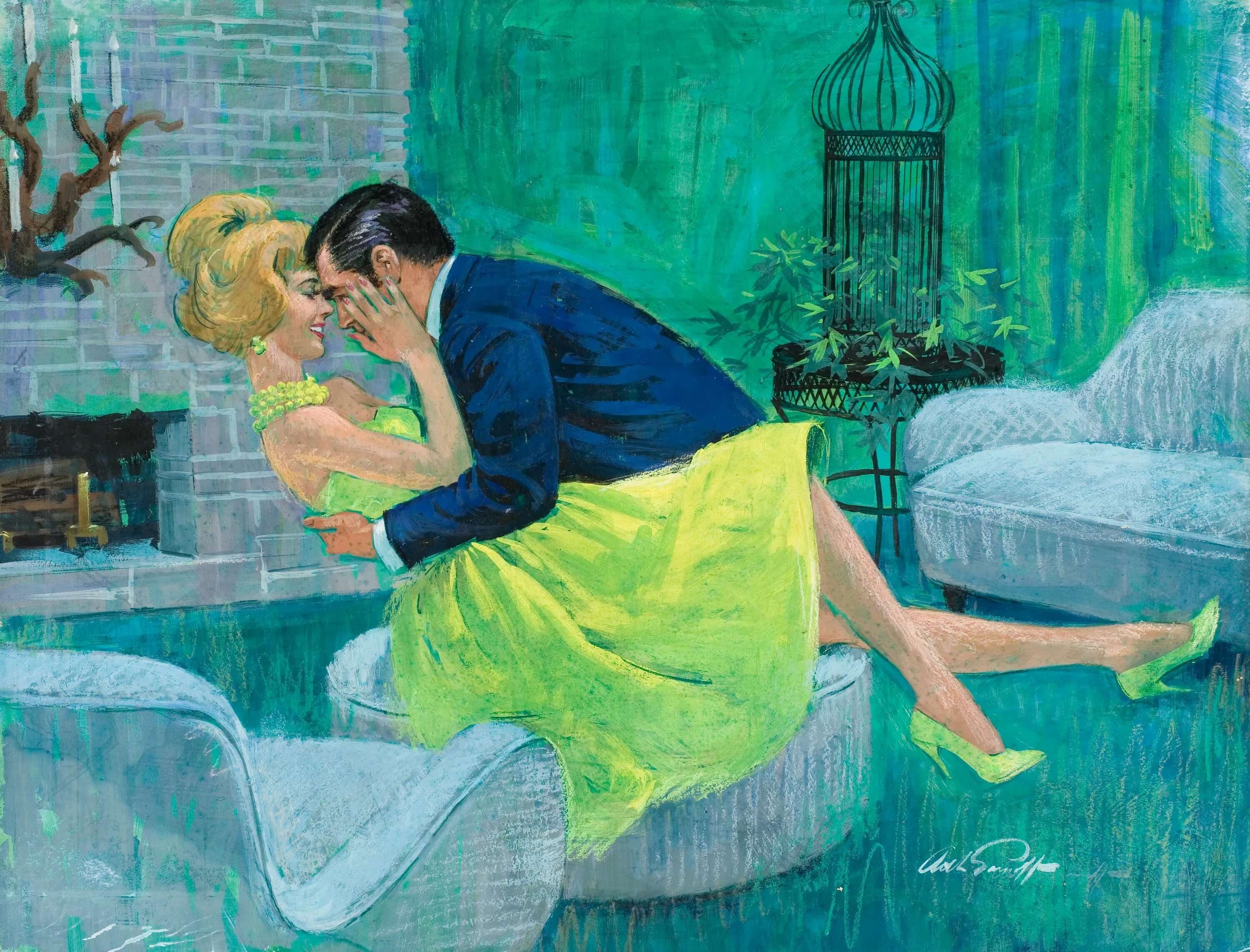 Какие есть романтические произведения. Художник Arthur Sarnoff. Arthur Saron Sarnoff. Художник-иллюстратор Arthur Saron Sarnoff.