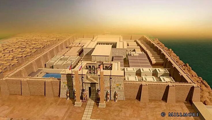 Как выглядели города древнего египта EGYPT Jean-Claude Golvin Ancient egyptian architecture, Egypt, Ancient egypt