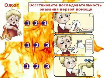 Ожог окружающий мир