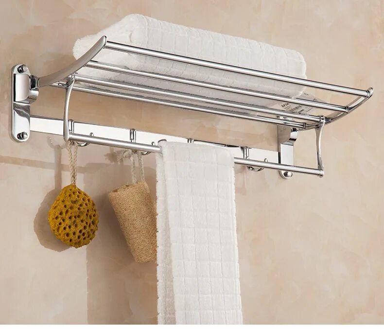Сушилка для белья Stainless Steel Towel Rack. Полка для полотенец. Полки для полотенец в ванную. Вешалка в ванную комнату.