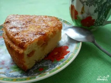Манник на кефире с молоком