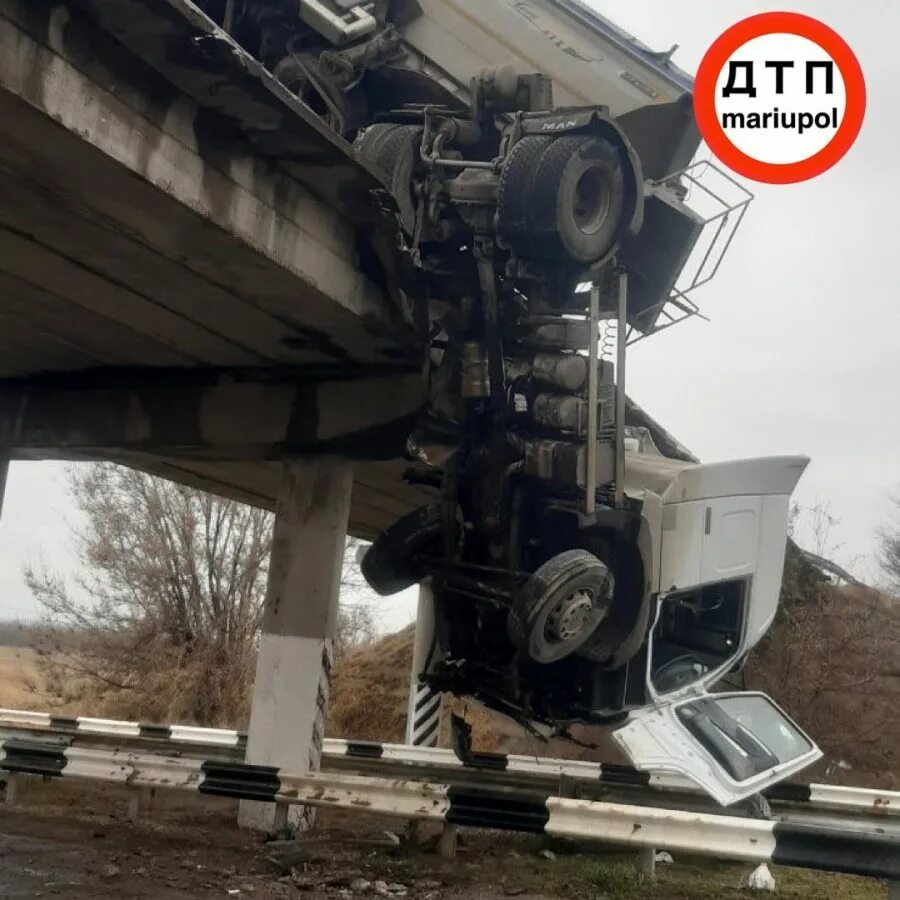 Мост под мариуполем