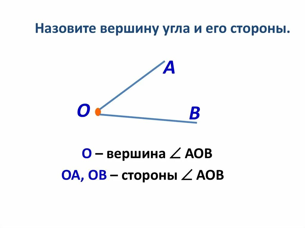 Сколько вершин имеет угол