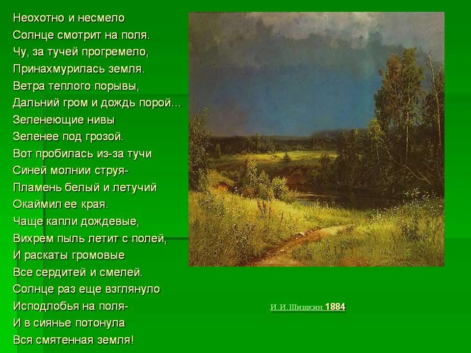 Ф и тютчев неохотно. Тютчев зеленеющие Нивы. Ф И Тютчев неохотно и несмело. Тютчев Принахмурилась земля. Стихотворение Тютчева неохотно и несмело.