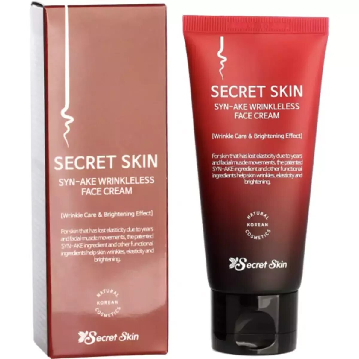 Secret skin крем. Крем Secret Skin syn ake wrinkleless face. Крем для лица со змеиным ядом syn-ake wrinkleless face Cream 50гр. Syn ake крем со змеиным ядом. Secret Skin тонер с пептидом змеиного яда syn-ake wrinkleless.