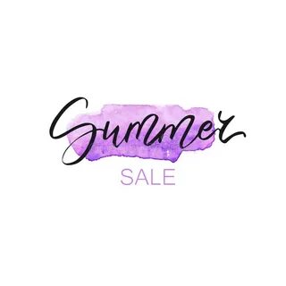 Фиолетовый summer sale