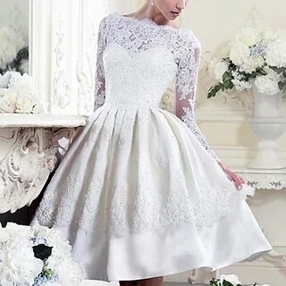 Платье с пышным верхом