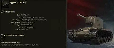 Характеристики танка кв 2