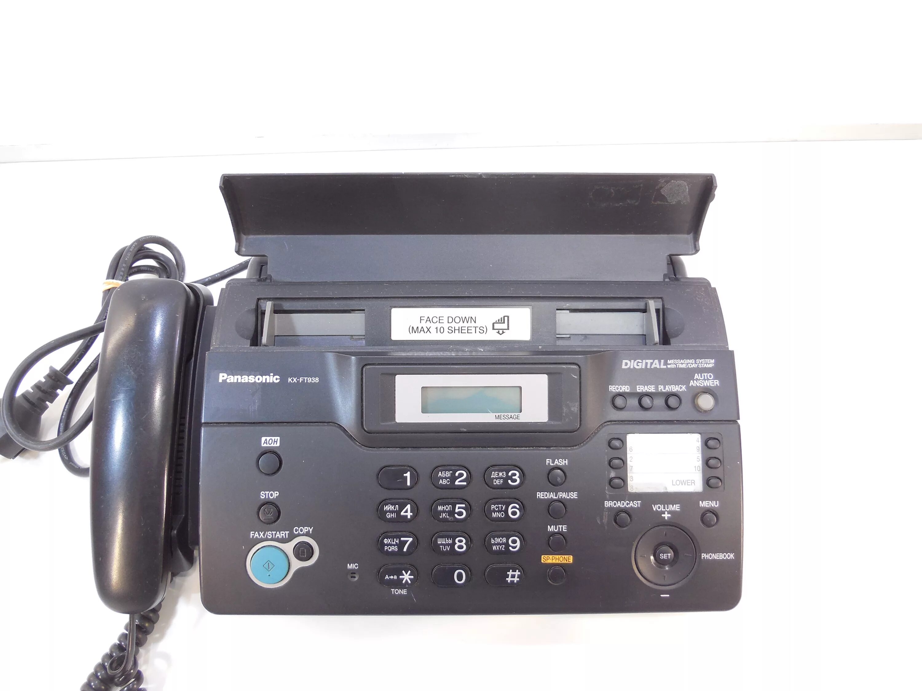 Panasonic KX-ft938ru. Факс Panasonic KX-ft938. Panasonic KX 938. Fax Panasonic KX-ft866. Тел факс 495