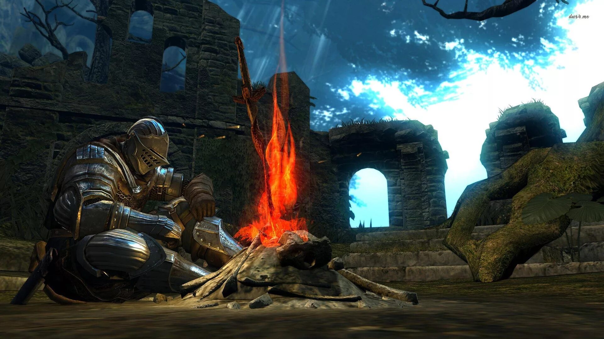 Dark Souls Bonfire. Dark Souls костер. Dark Souls Bonfire обои. Dark Souls 1 2 3.