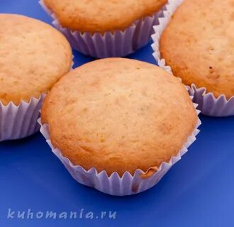 Нежные кексы в духовке