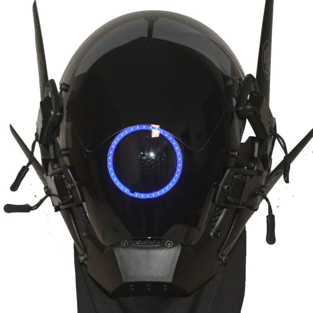 летающие маски. покраска масок в бронзовый. летающие маски. маска киберпанк. летающие маски.