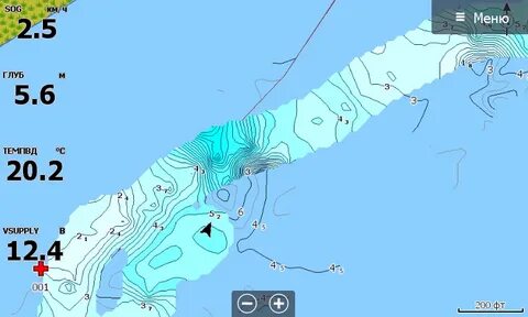 Программа глубин водоемов