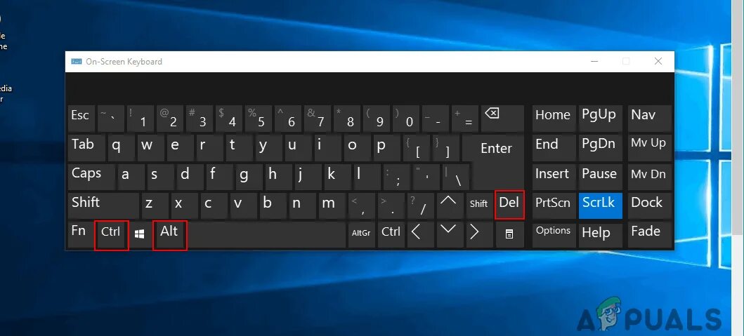 Ctrl alt del на клавиатуре. Экранная клавиатура Windows 10. Клавиш Ctrl + alt + del. Ctrl alt end на клавиатуре.