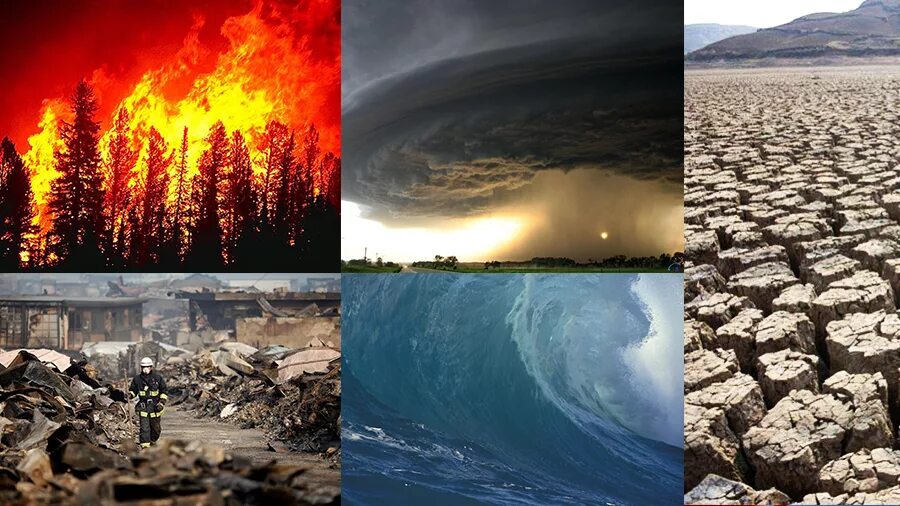 Natural disasters of earth